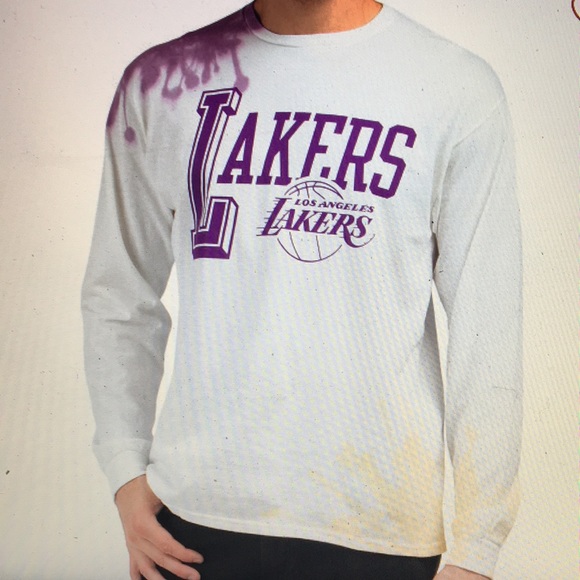 NBA Los Angeles Lakers Long sleeve Tee Size Large NWT - Picture 1 of 7
